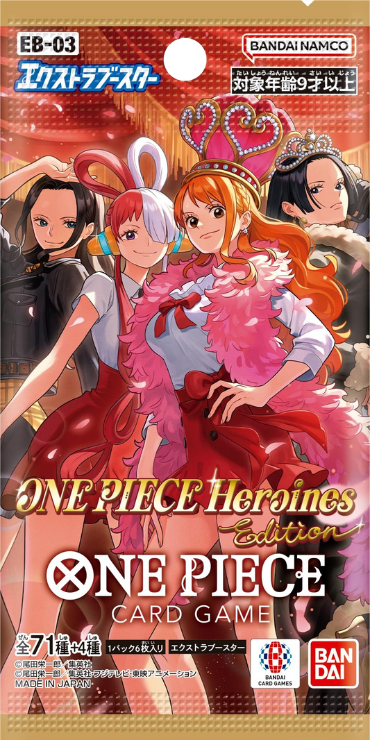One Piece Card Game Heroines Edition Booster Pack EB-03