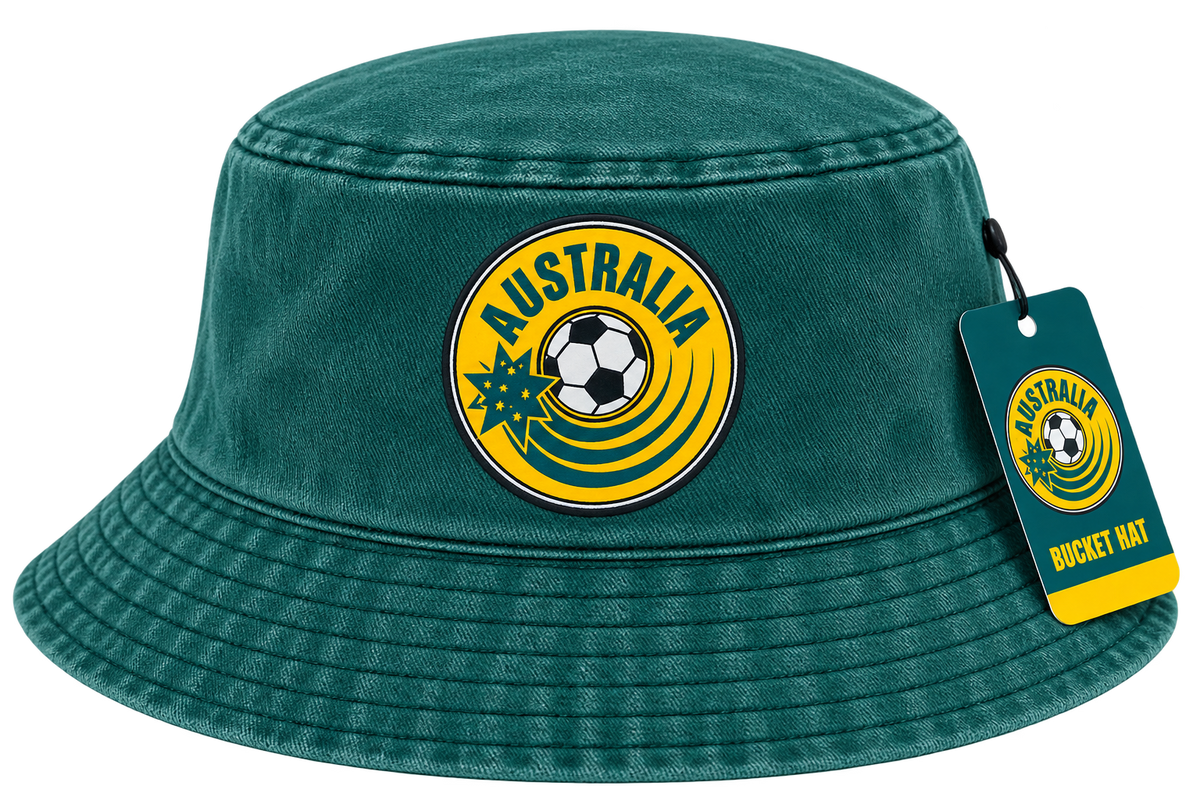 Australia Socceroos Bucket Hat - Official Merchandise