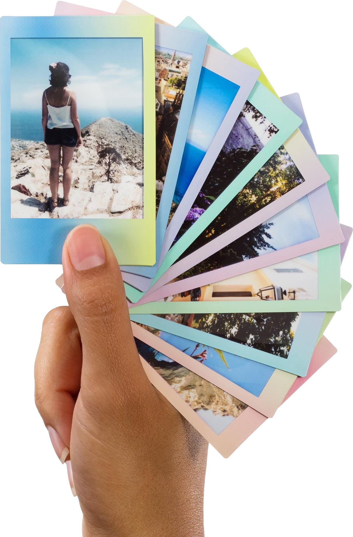Fujifilm Instax Mini Macaron Film - 10 Colourful Instant Photos Out of Box