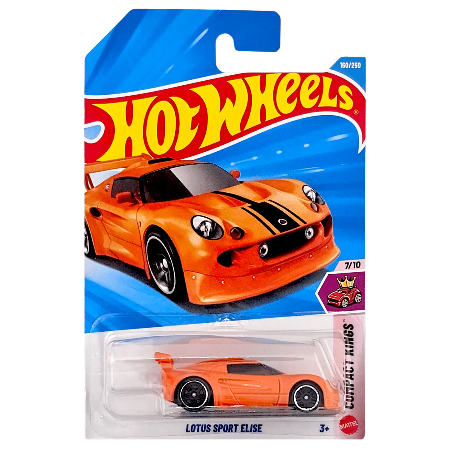 Hot Wheels Lotus Sport Elise Orange Diecast Car 7/10