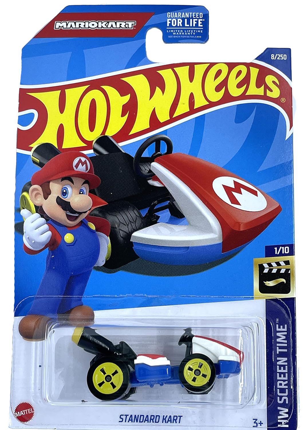 Hot Wheels Mario Kart Standard Kart Die-Cast Car