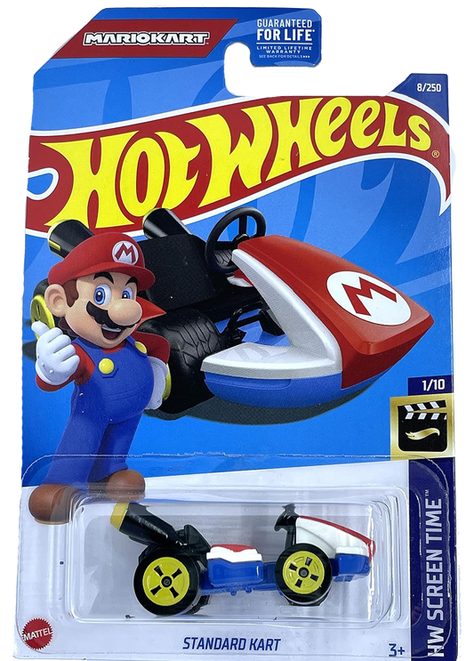 Hot Wheels Mario Kart Standard Kart Die-Cast Car