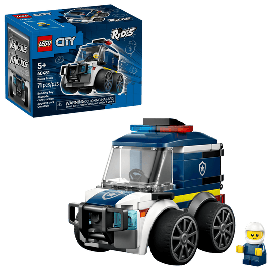 LEGO City Police Truck 60481 (71 Pieces, Ages 5+)