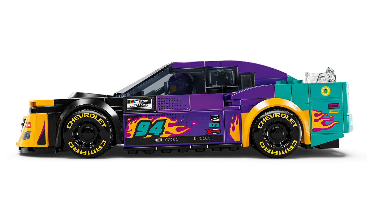 Lego NASCAR Next Gen Chevrolet Camaro ZL1 Side Profile