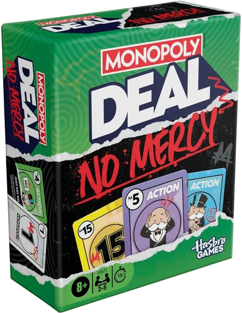 Monopoly Deal No Mercy Card Game by Hasbro