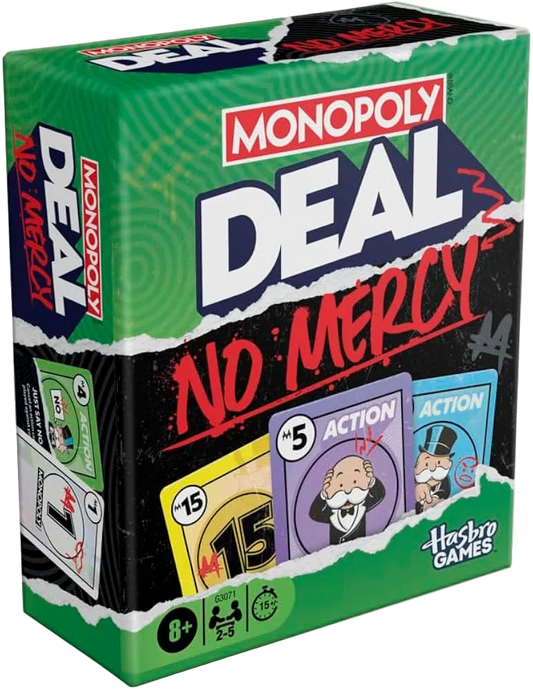 Monopoly Deal No Mercy Card Game by Hasbro