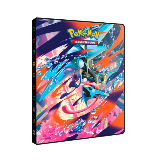 Pokémon Ultra PRO 9-Pocket Portfolio with vibrant artwork, holds 252 trading cards, new in sealed packaging