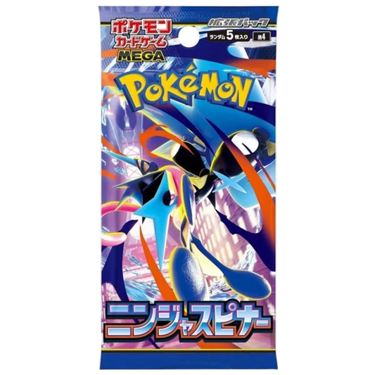 Pokémon Japanese Booster Pack - Ninja Spinner set