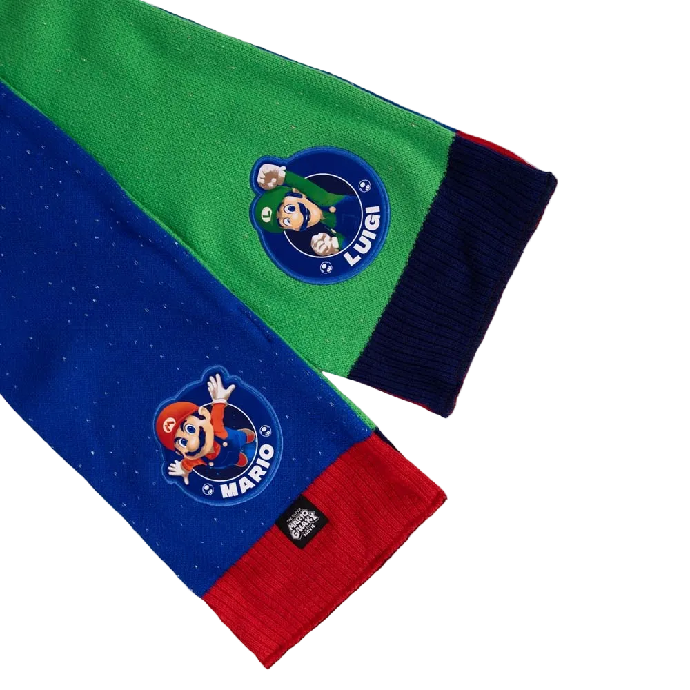 Super Mario Galaxy 2 Knitted Scarf