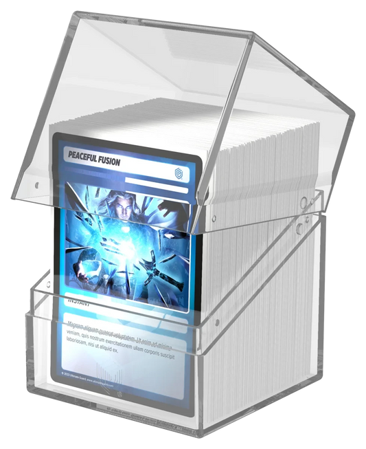Ultimate Guard Boulder Deck Case 100+ Clear
