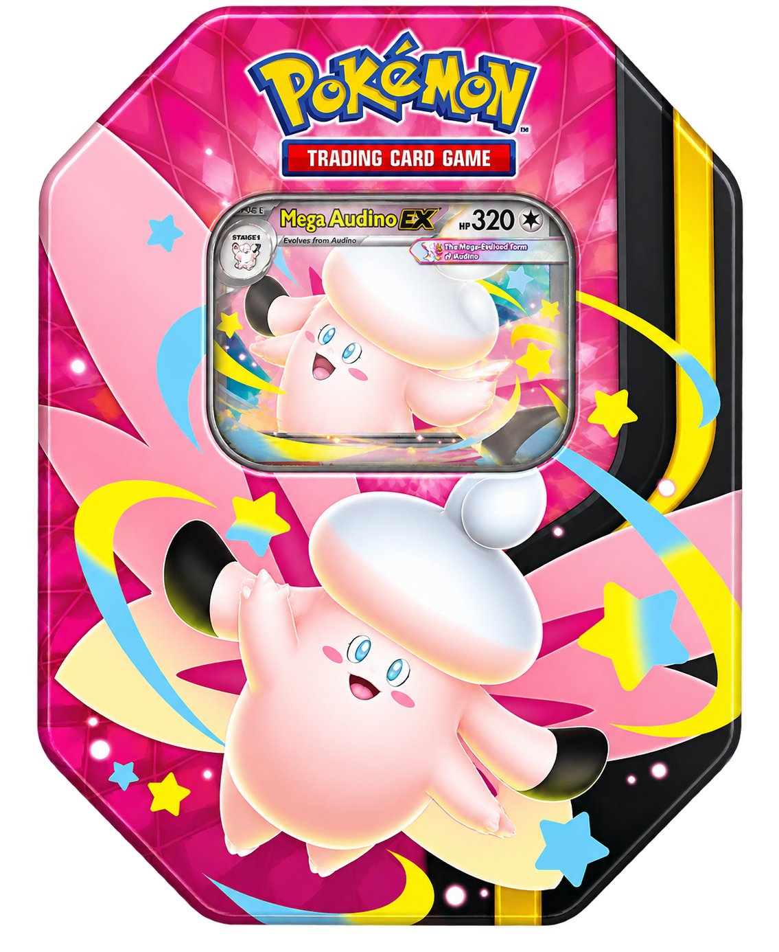 Pokémon TCG Mega Moonlight Tin - Clefable ex