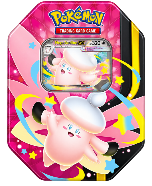 Pokémon TCG Mega Moonlight Tin - Clefable ex