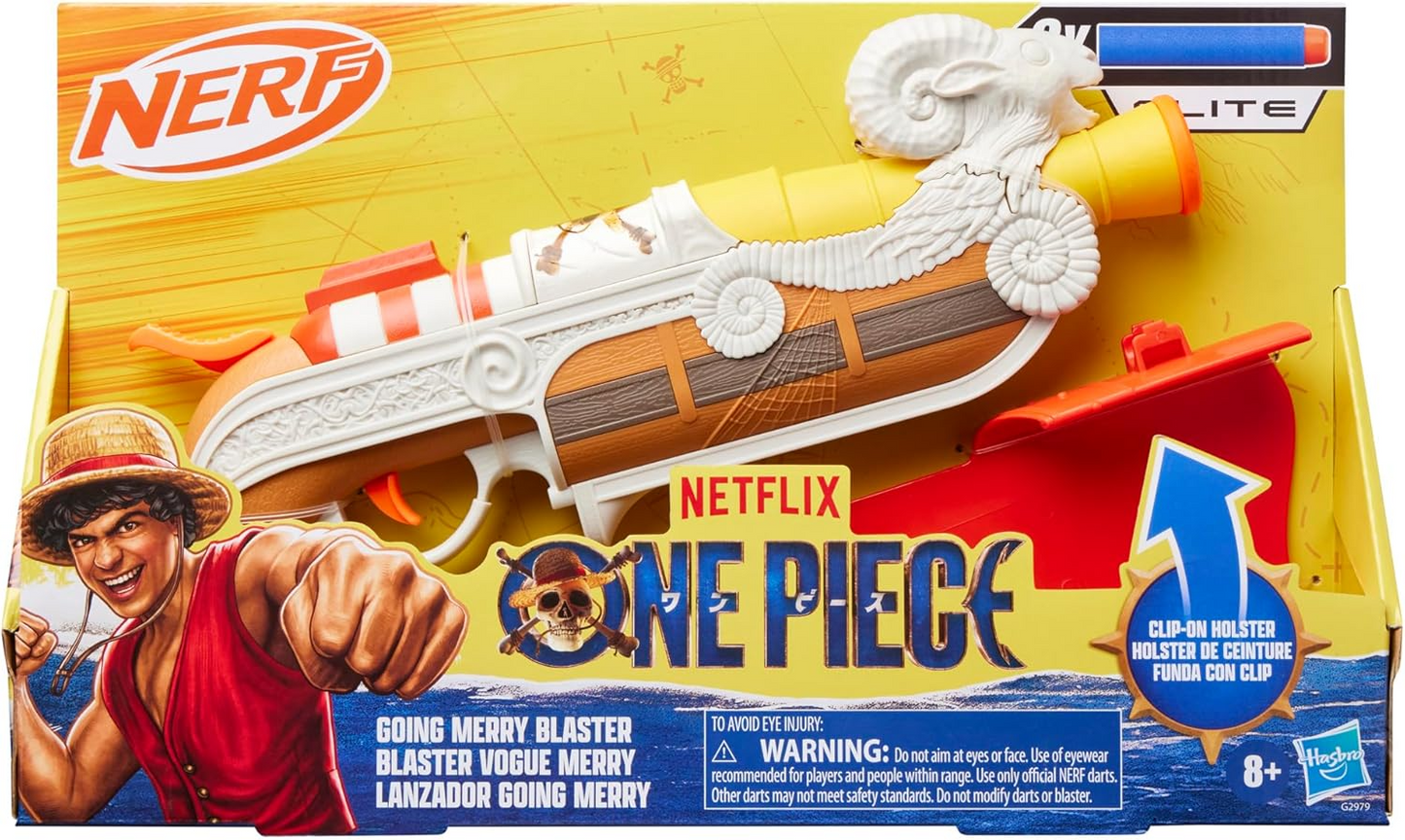 Nerf Netflix One Piece Going Merry Blaster