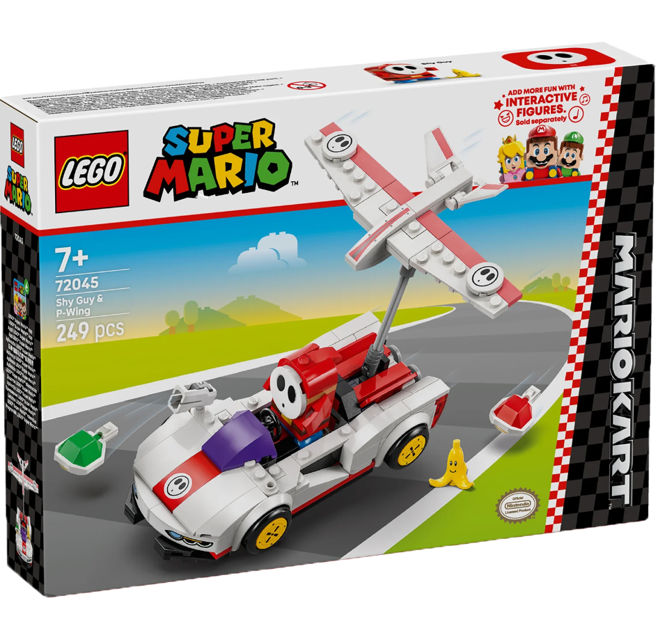 LEGO Super Mario Shy Guy & P-Wing Expansion Set 72045 (249 Pieces)
