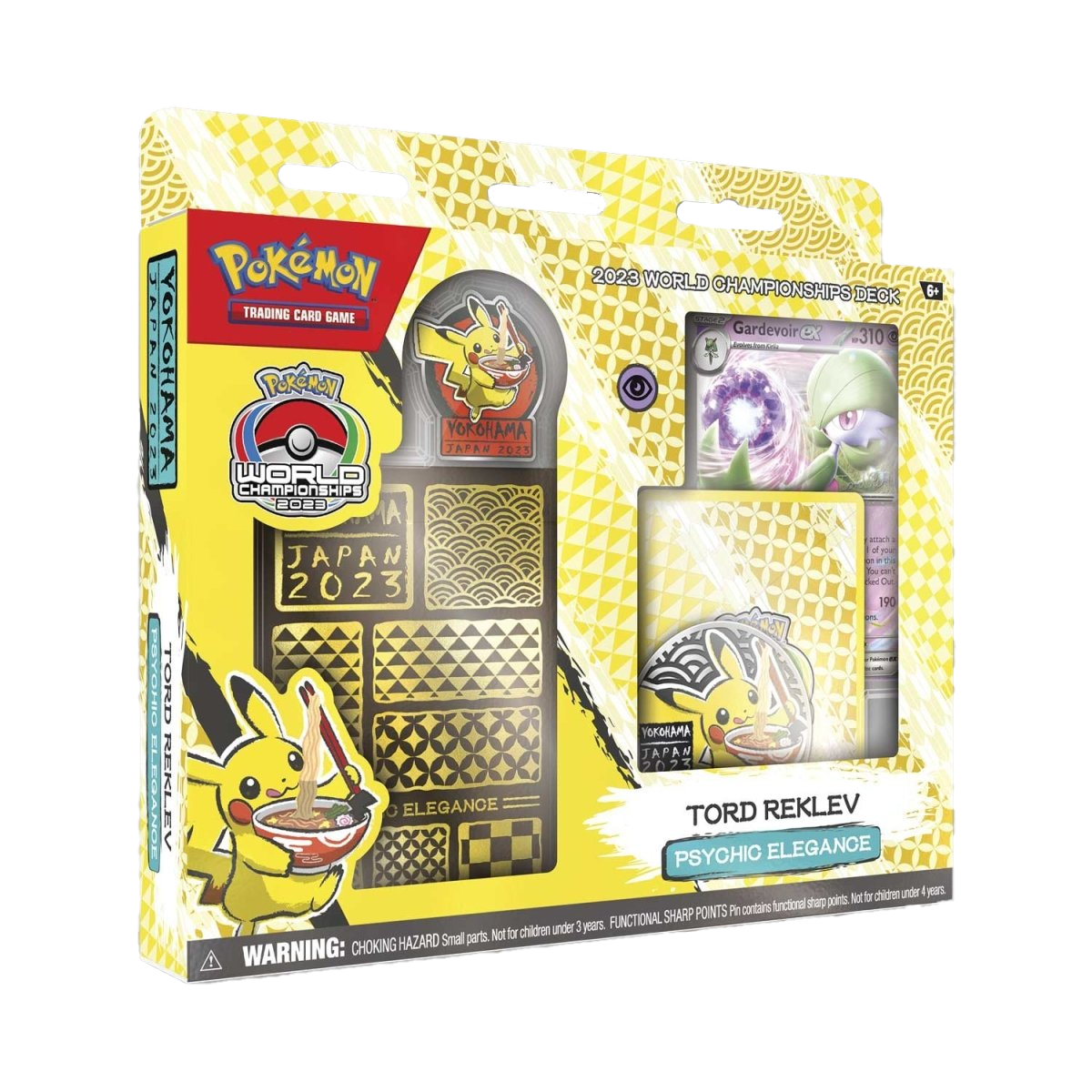 2023 Pokémon World Championships Deck – Tord Reklev Psychic Elegance sealed box with Gardevoir ex artwork