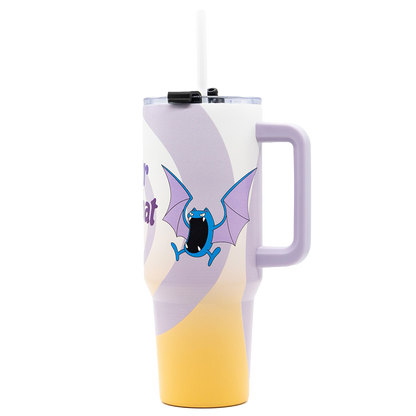 Pokémon Gengar 40oz Insulated Tumbler with Handle & Straw