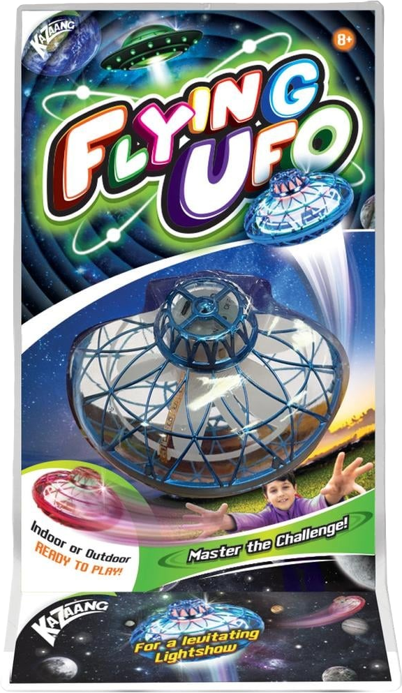 Kazaang Flying UFO Hand-Controlled Drone Toy (Blue)