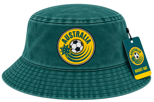Australia Socceroos Bucket Hat - Official Merchandise