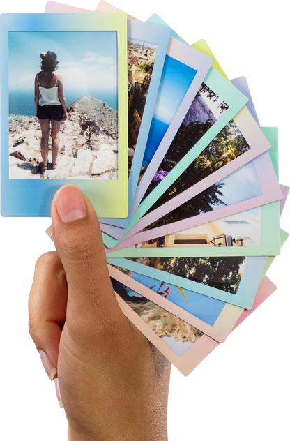 Fujifilm Instax Mini Macaron Film - 10 Colourful Instant Photos Out of Box