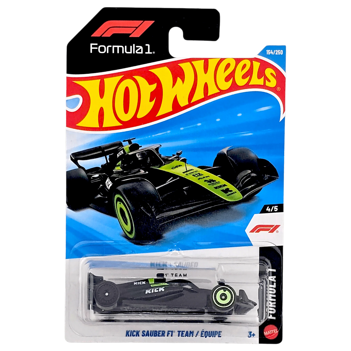 Hot Wheels Kick Sauber F1 Team Diecast Car
