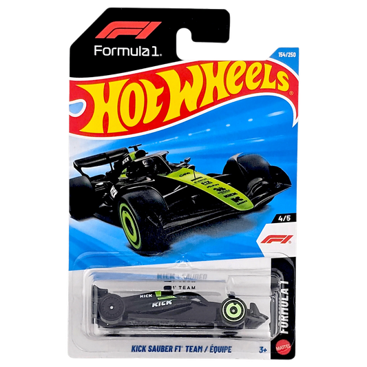 Hot Wheels Kick Sauber F1 Team Diecast Car
