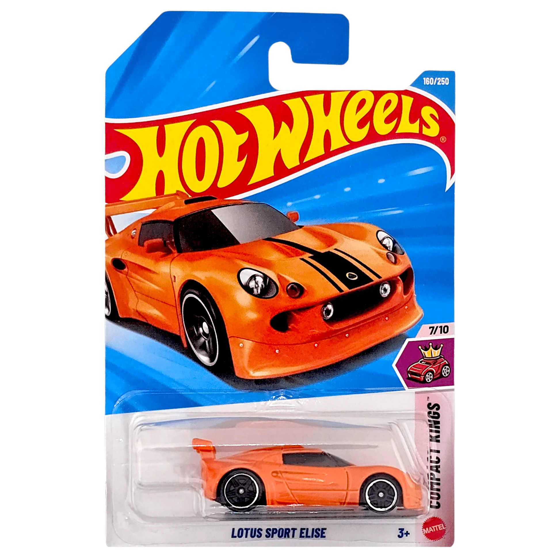 Hot Wheels Lotus Sport Elise Orange Diecast Car 7/10