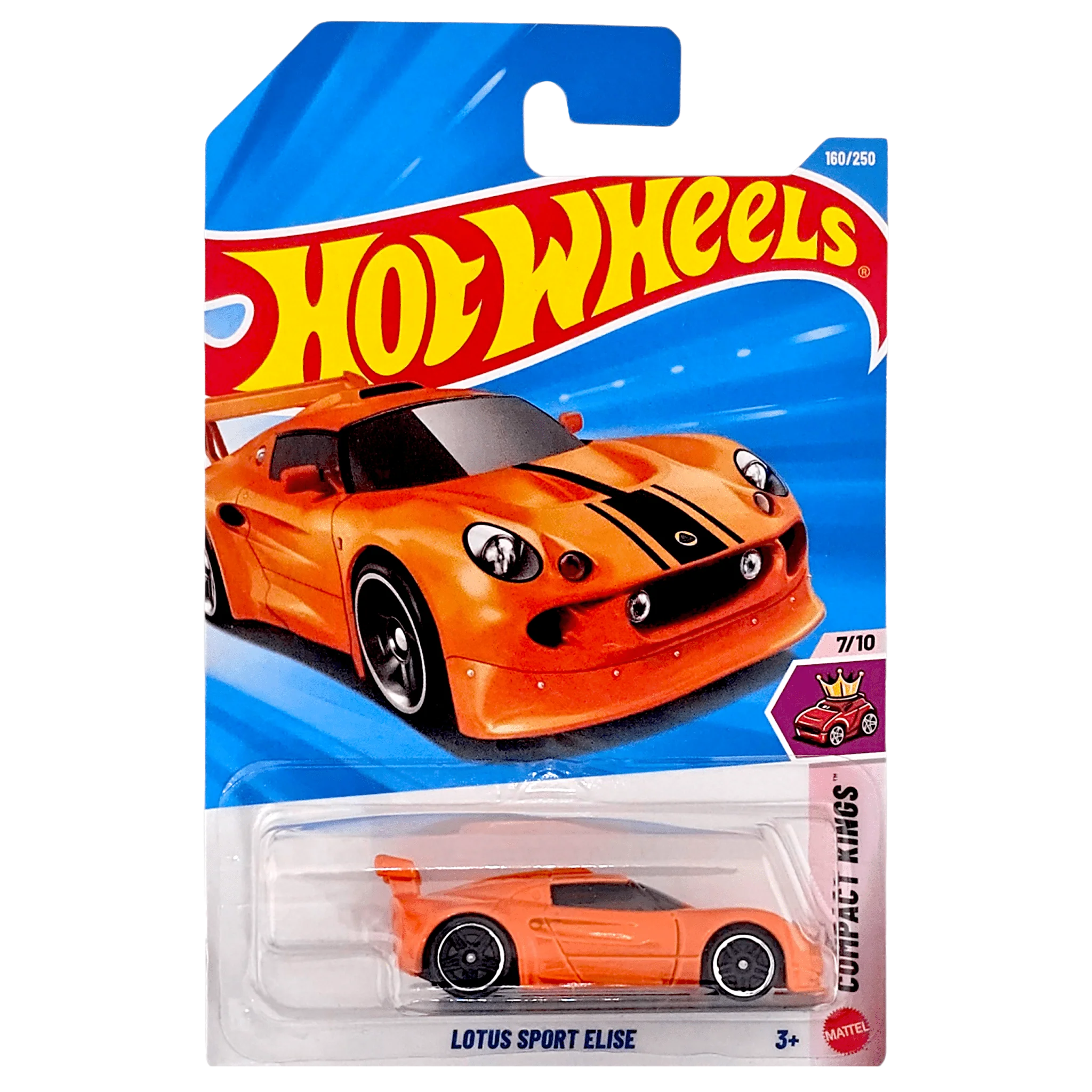 Hot Wheels Lotus Sport Elise Orange Diecast Car 7/10