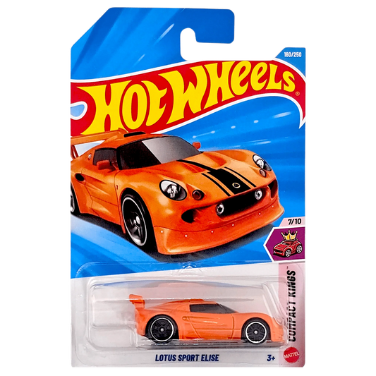 Hot Wheels Lotus Sport Elise Orange Diecast Car 7/10