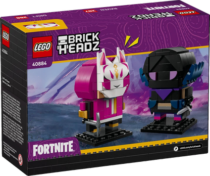 LEGO BrickHeadz Fortnite Raven & Drift (40884) Back