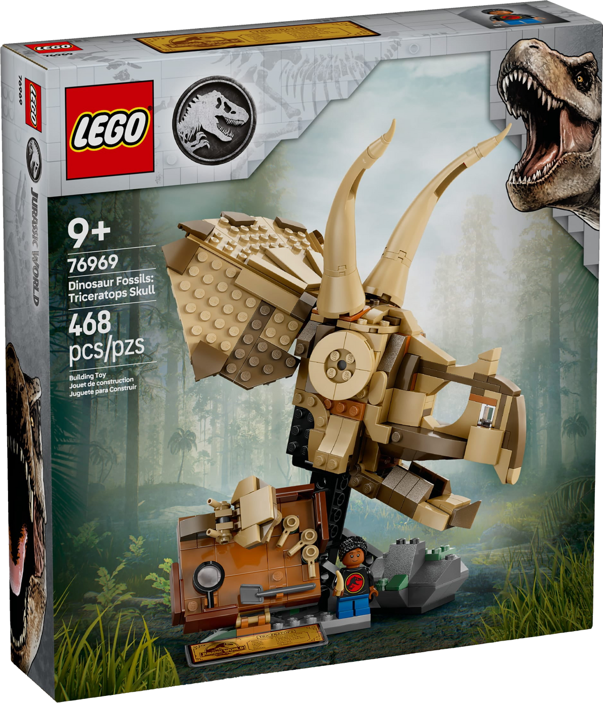 LEGO Jurassic World Dinosaur Fossils: Triceratops Skull 76969