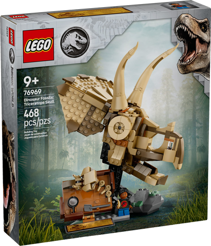 LEGO Jurassic World Dinosaur Fossils: Triceratops Skull 76969