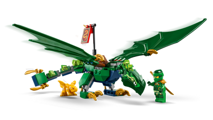 LEGO NINJAGO Lloyd's Green Forest Dragon (71829) No Box