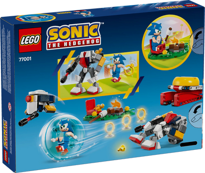 LEGO Sonic The Hedgehog (77001) Front Back