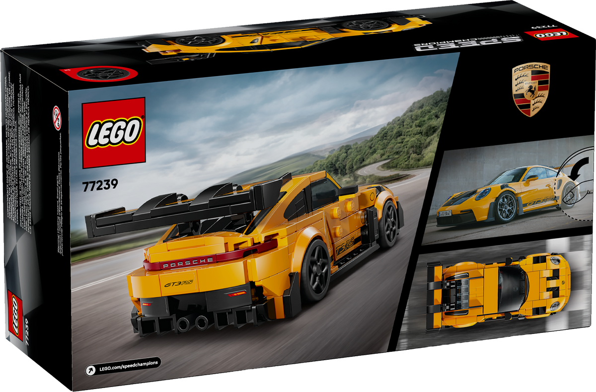 LEGO Speed Champions Porsche 911 GT3 RS Super Car (77239) Box
