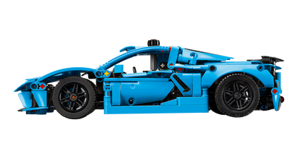 LEGO Technic Chevrolet Corvette Stingray Blue (42217) Side Profile