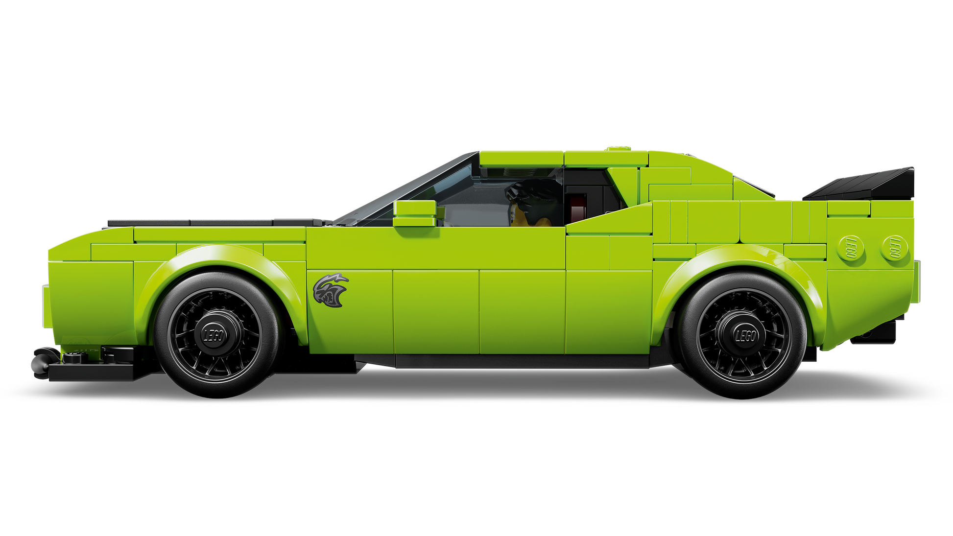 Lego 77237 Dodge Challenger SRT Hellcat Sports Car Side Profile