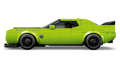 Lego 77237 Dodge Challenger SRT Hellcat Sports Car Side Profile