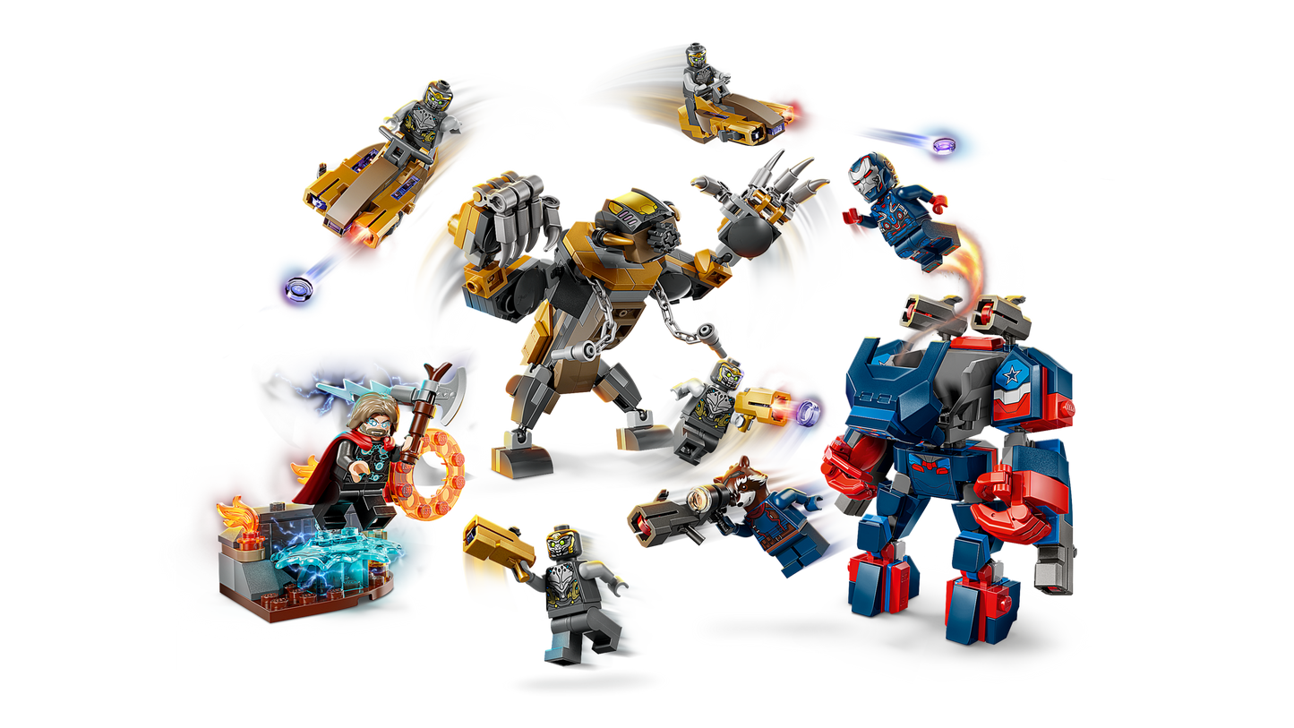 Lego Avengers: Endgame Thor vs. Chitauri no box