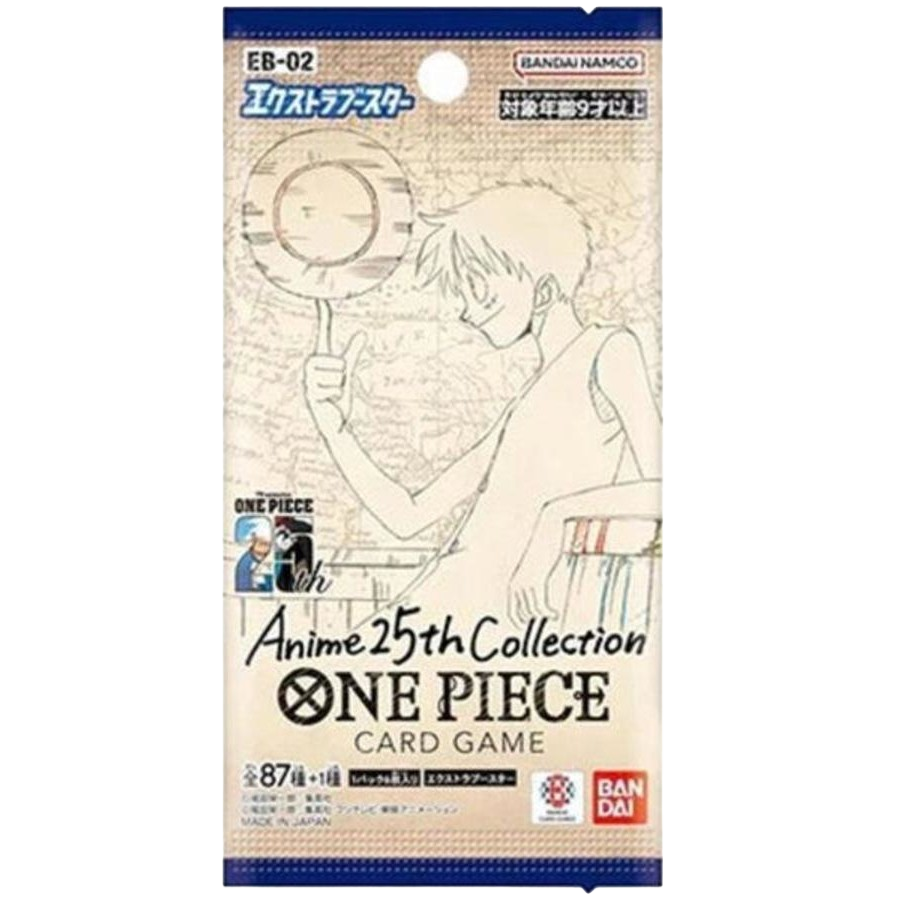 One Piece Anime 25th Collection Card Game Booster EB-02 (JP)