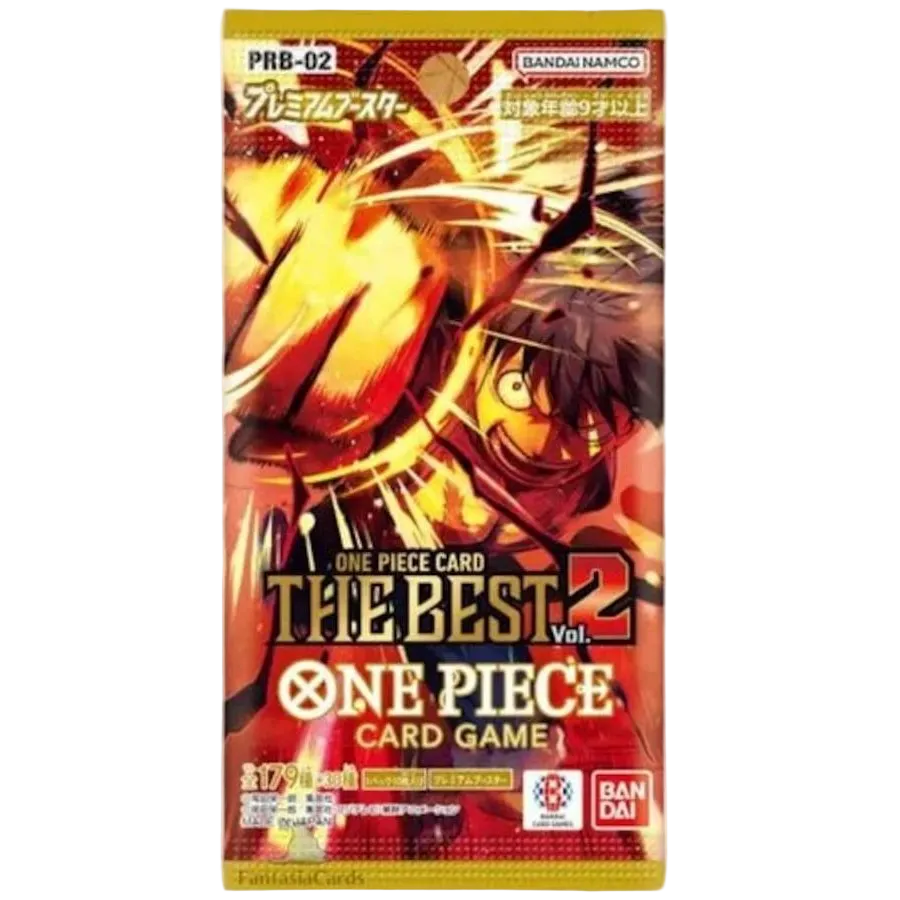 One Piece Card Game THE BEST Vol.2 Booster Pack