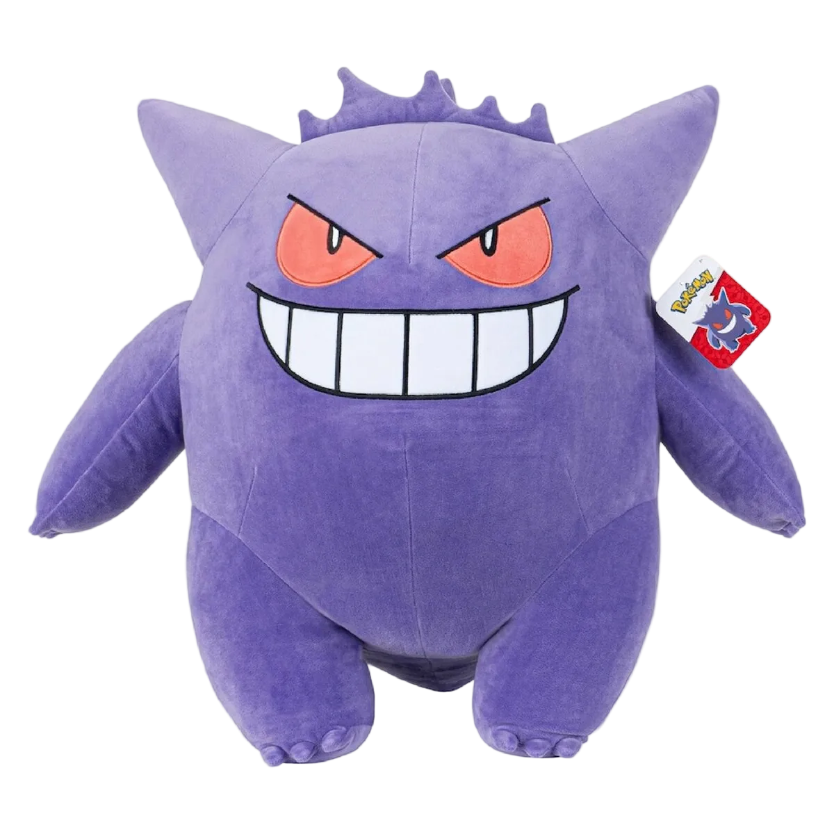 Pokémon Gengar 24-inch plush toy, 61cm purple Ghost-type stuffed figure, officially licensed