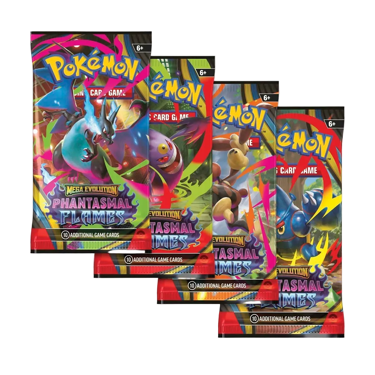 Pokémon TCG: Mega Evolution - Phantasmal Flames Booster Pack