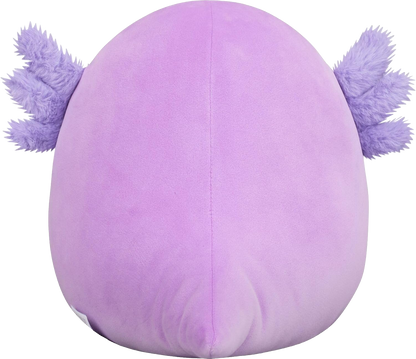 Squishmallows Monica Axolotl with Present 20cm Plush - Front Side
