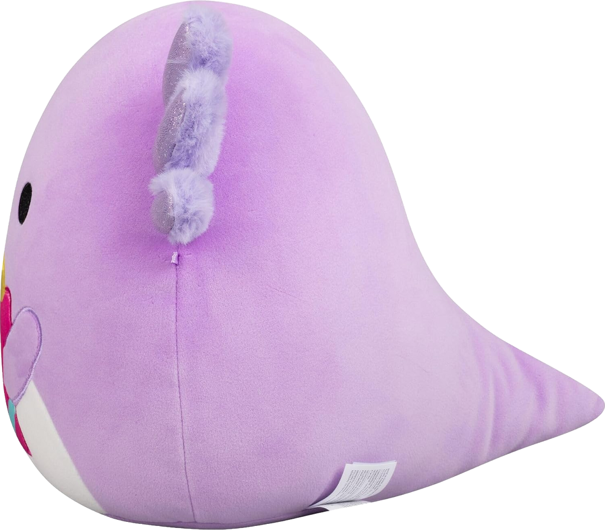 Squishmallows Monica Axolotl with Present 20cm Plush - Front Side