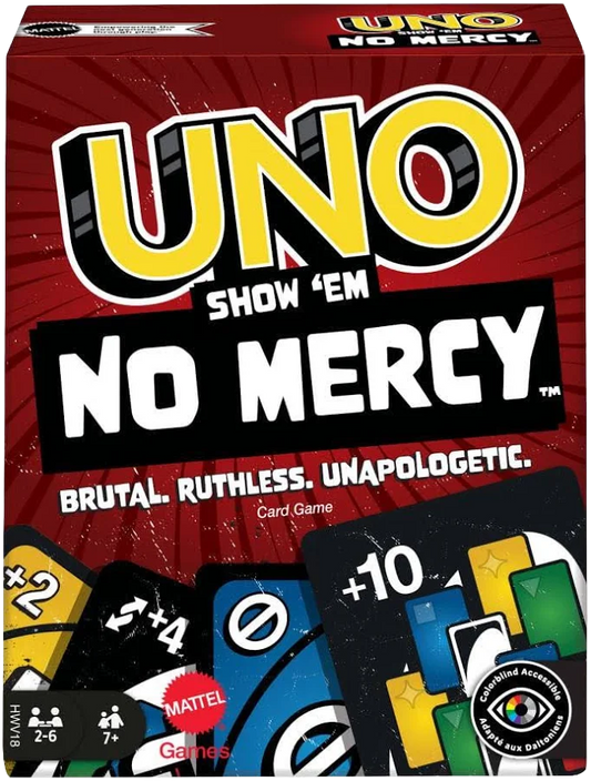 UNO Show 'Em No Mercy Card Game by Mattel