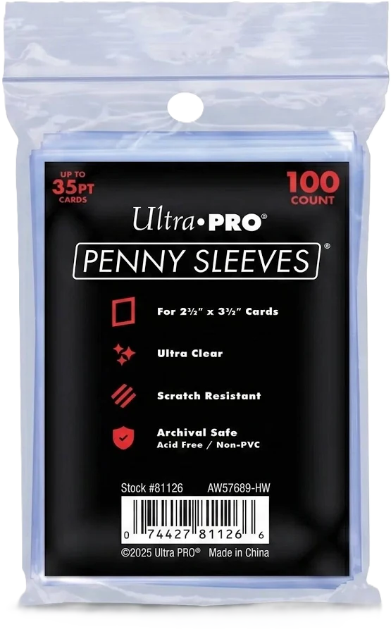 Ultra PRO Penny Sleeves – 100 Pack Card Protectors