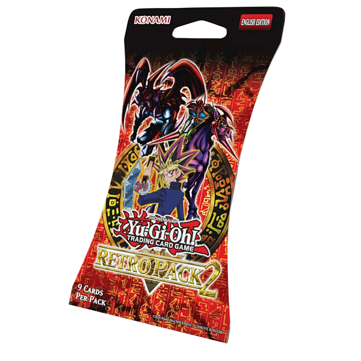 Yu-Gi-Oh! Retro Pack 2 single booster pack blister, 9 cards, English Edition by Konami