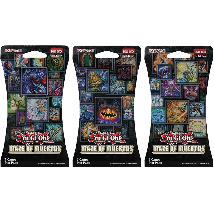 Yu-Gi-Oh! Maze of Muertos Blister Pack - 1st Edition (7 Cards)