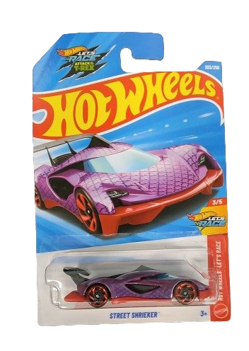 Hot Wheels Street Shrieker Die-Cast Car (Purple)
