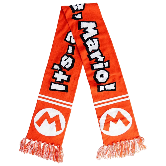 Super Mario Knitted Scarf | Officially Licensed Nintendo